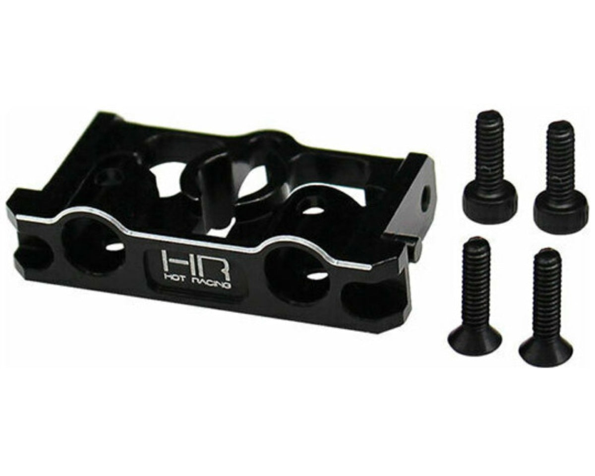 Hot Racing RACM03R01 Black Aluminum Rear Bumper Mount for Redcat Ascent-18