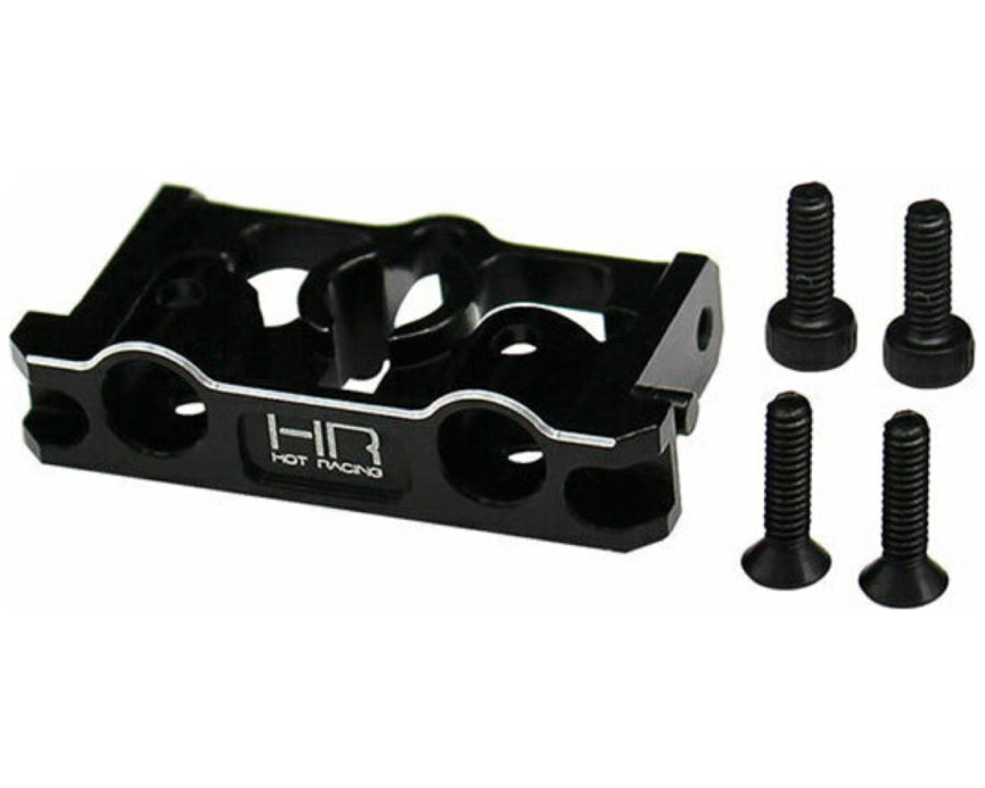 Hot Racing RACM03R01 Black Aluminum Rear Bumper Mount for Redcat Ascent-18