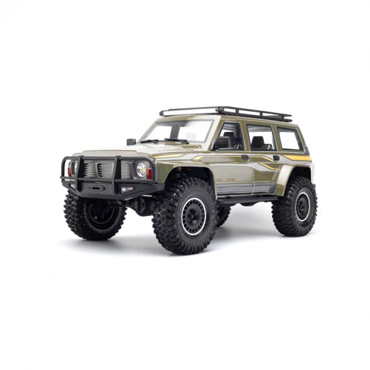Yikong 4107 Tank Turn Crawler Brushed - Aqua Green Gold Green