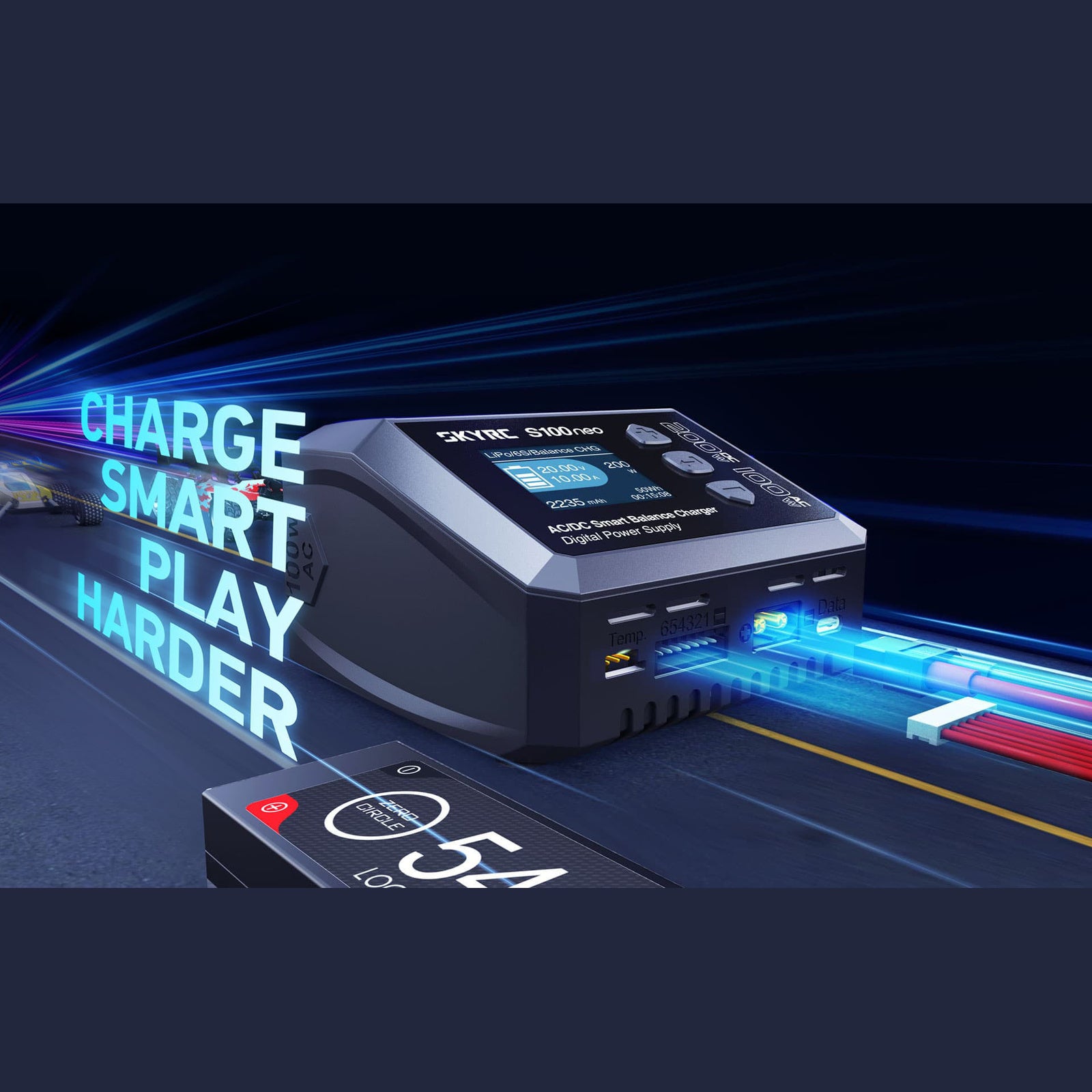 SkyRC S100neo Charger SK-100202 official product image