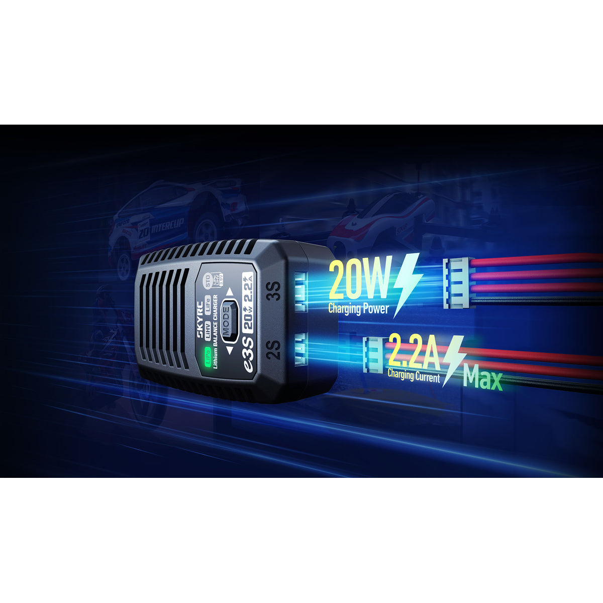 SkyRC e3S Charger SK-100219 official product image