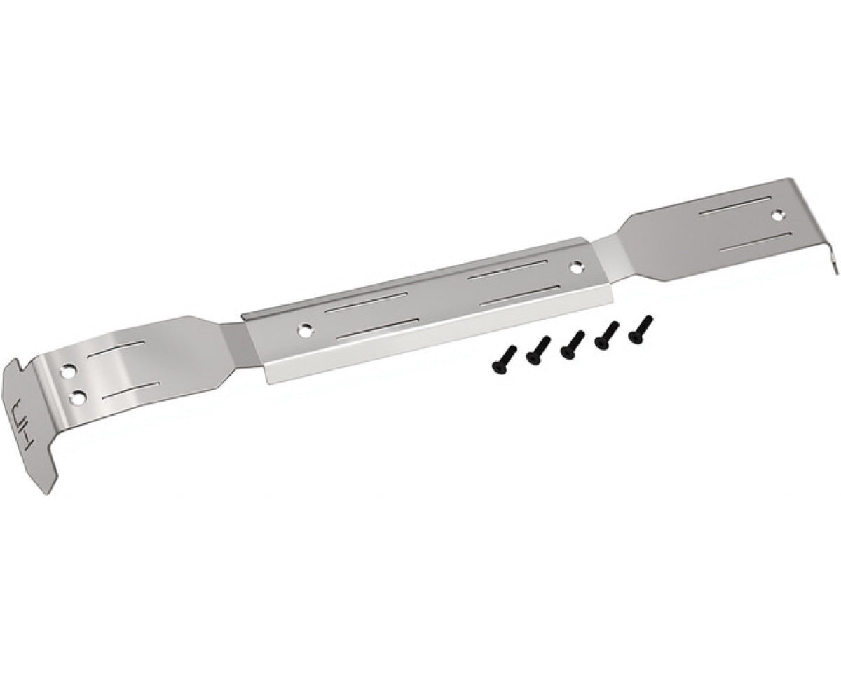 Hot Racing SMSLF311CC Stainless Steel Full Center Skid Plate for Traxxas Mini Slash