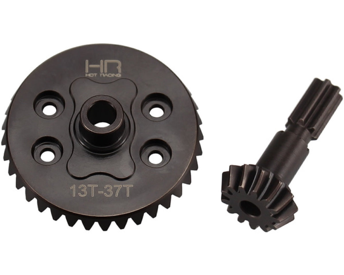 Hot Racing SMSLF3713F 37T/13T Helical Front Gear Set for Traxxas Mini Slash