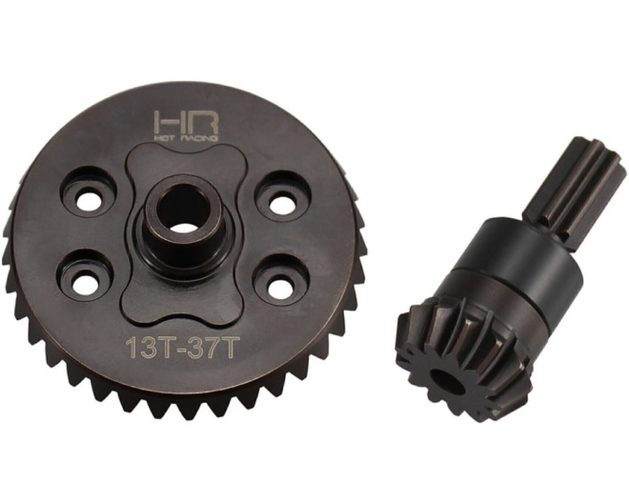 Hot Racing SMSLF3713R 37T/13T Helical Rear Gear Set for Traxxas Mini Slash