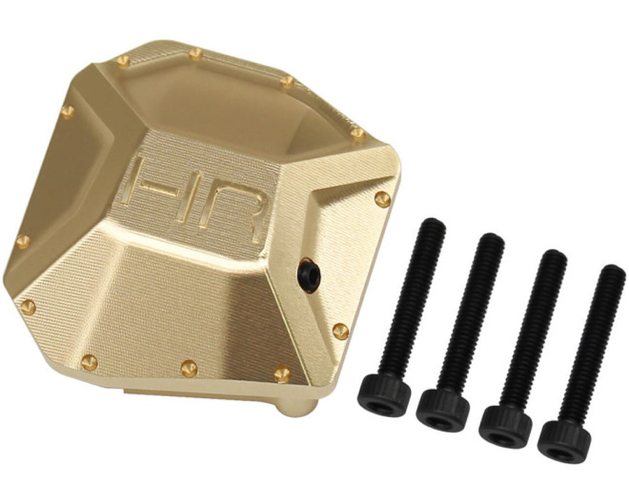 Hot Racing SXTT12CHJ Heavy Brass AR45 Differential Cover for Axial SCX10 III