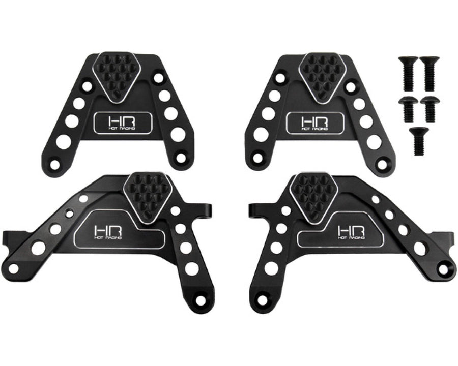 Hot Racing SXTT283J01 Aluminum Shock Towers with Panhard Mount for Axial SCX10 III