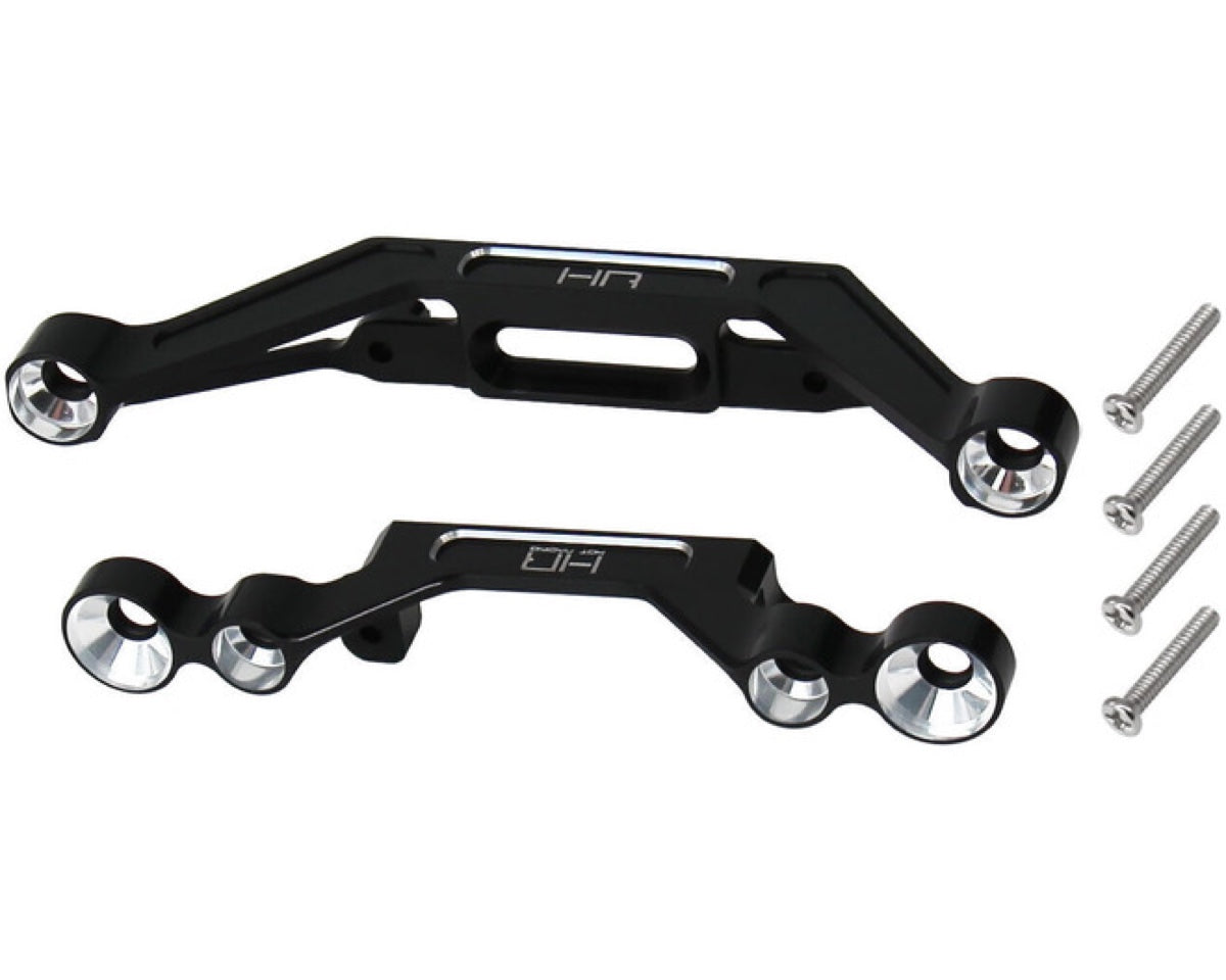 Hot Racing SXTY03KL01 Black T6 Aluminum LED Mount Set for Axial K10 SCX30