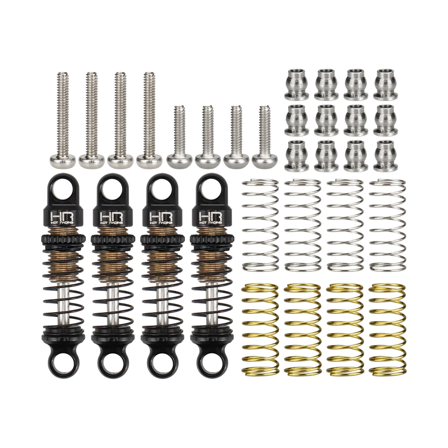 Hot Racing SXTY215GP 21.5 mm Adjustable Aluminum Dampers for Axial SCX30