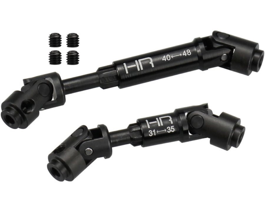 Hot Racing SXTY37CV Heavy-Duty Steel CV Drive Shaft Set for Axial SCX30