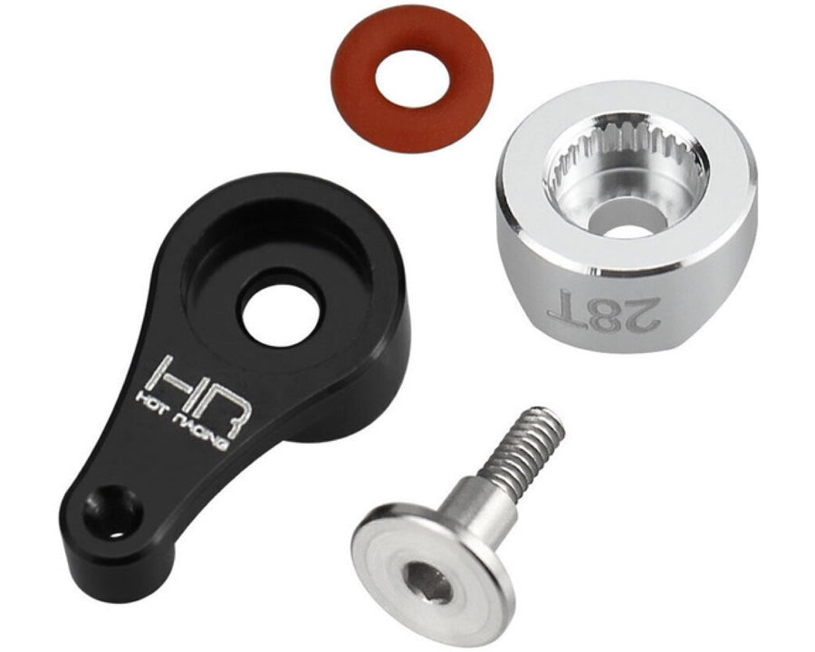 Hot Racing SXTY48SH08 CNC T6 Aluminum Servo Saver for Axial SCX30