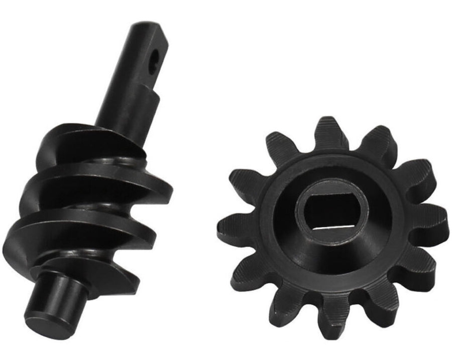 Hot Racing SXTY9212C 12T Center Worm Gear Set for Axial SCX30