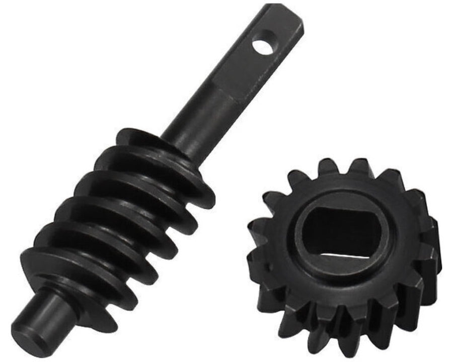 Hot Racing SXTY9216 16T Stock Worm Gear Set for Axial SCX30