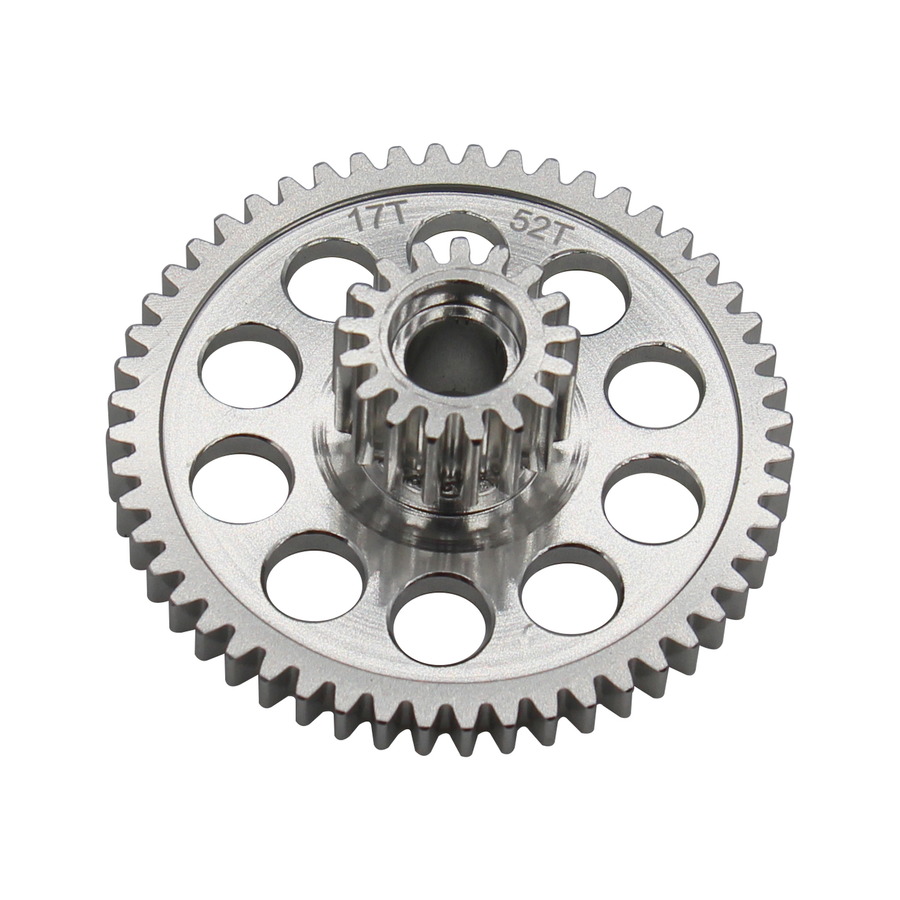 Hot Racing TBF1752 Aluminum 17/52T Counter Gear for Tamiya Blackfoot / Monster Beetle