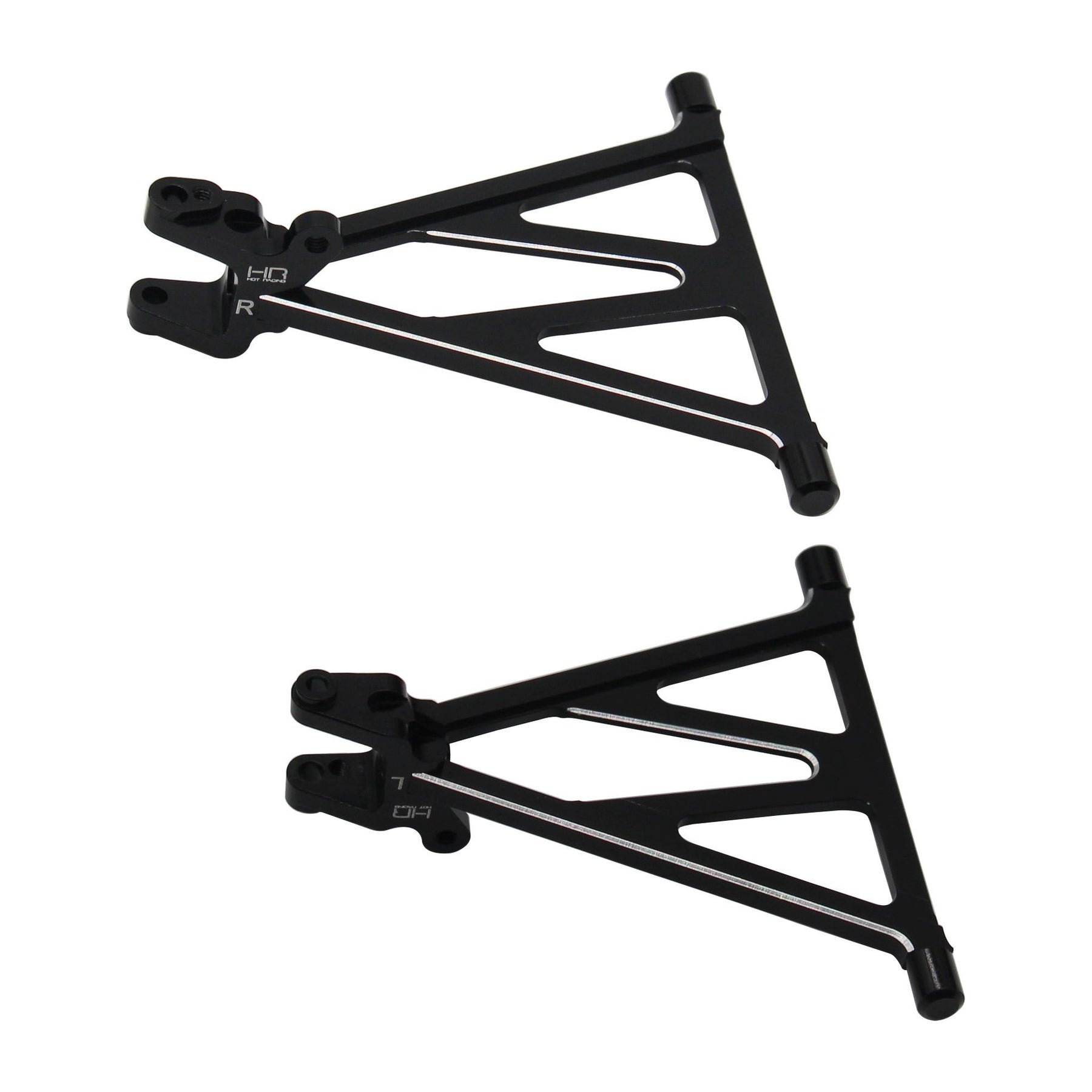 Hot Racing TGH55M01 Aluminum Front Arms with C-Hubs for Tamiya Hornet / Grasshopper