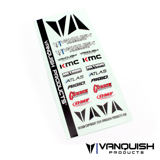 Vanquish Products Vanquish Products Sticker Sheet