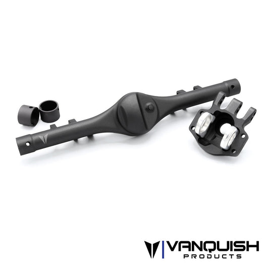 Vanquish Products F10T Aluminum Rear Axle Housing - Black Anodized