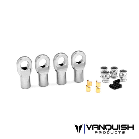 Vanquish Products Machined Rod Ends - Straight M4