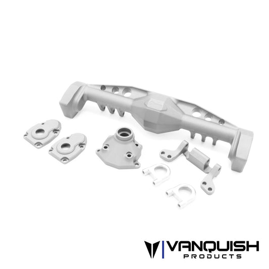 Vanquish Products Axial SCX10-III Currie F9 Rear Axle Clear Anodized