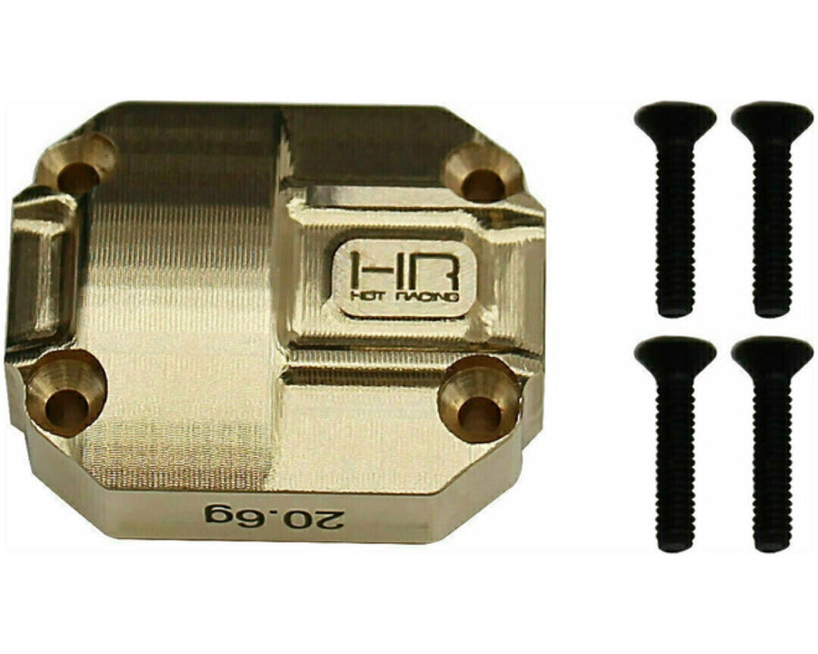 Hot Racing VTET12CHR 20.6 g Brass Rear Differential Cover for HPI Venture18