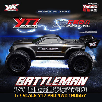 YIKONG YK9071/PRO 1/7 4WD Racing Trucks RC Car RTR