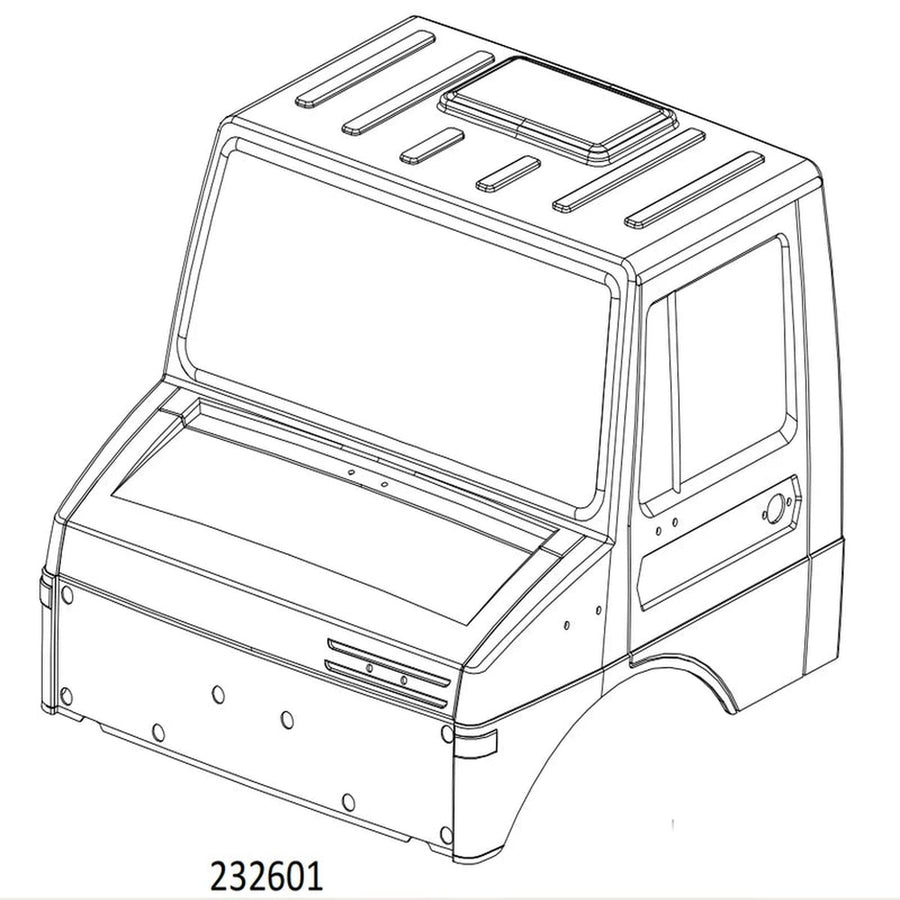 CROSSRC NT4 Unimog Silver Truck Bed Set CS-97401182