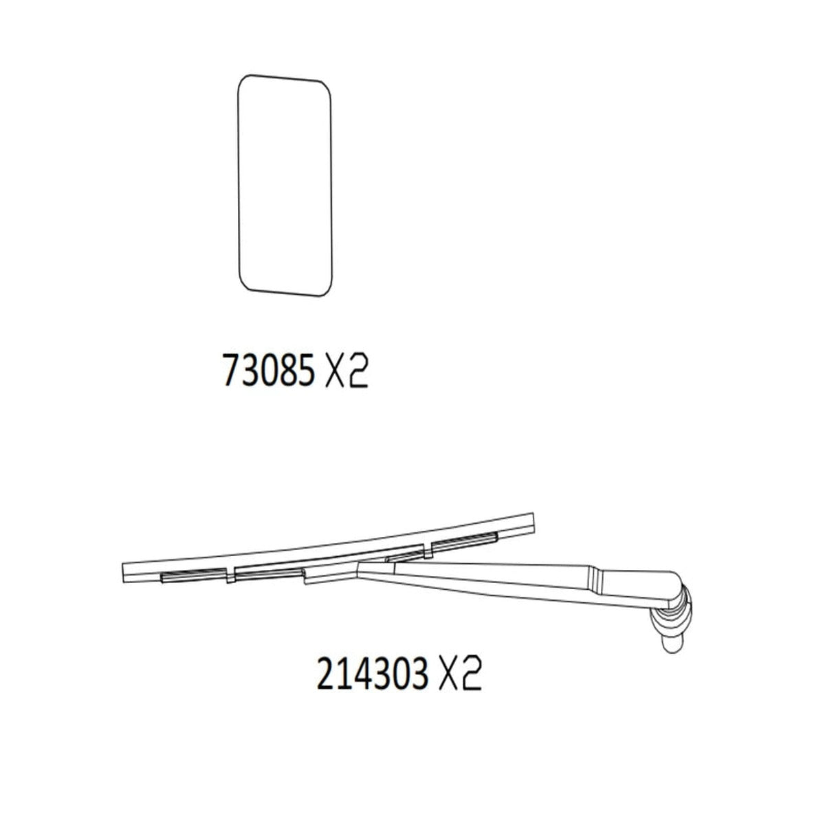 CROSSRC NT4 Unimog Silver Truck Bed Set CS-97401182