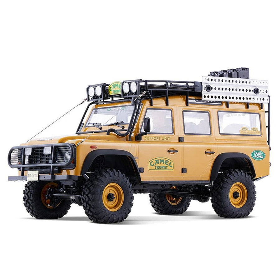 FMS FCX10 Land Rover Defender 110 Camel Trophy 1/10 Scale RC Crawler RTR