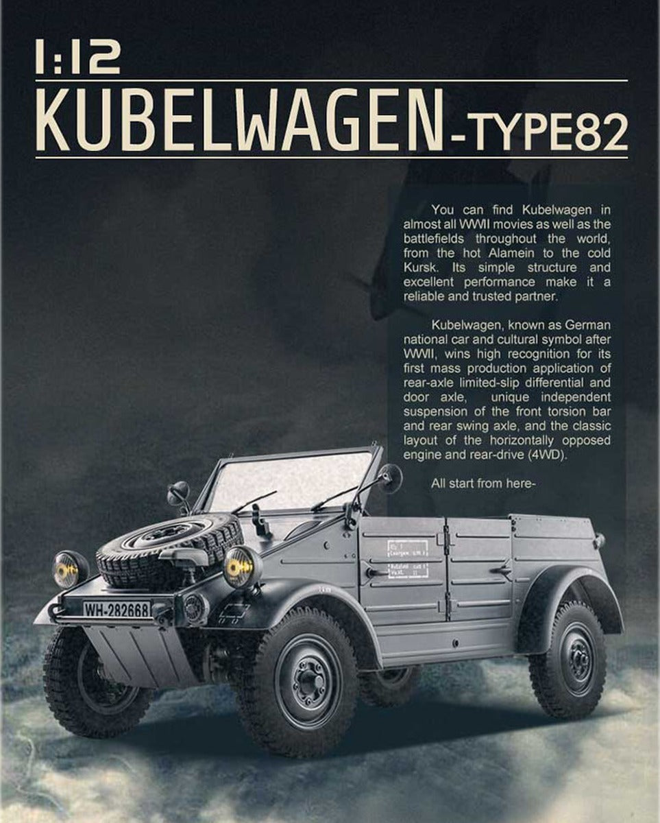FMS Roc Hobby 1/12 Type 82 Kübelwagen RTR RC Fahrzeug