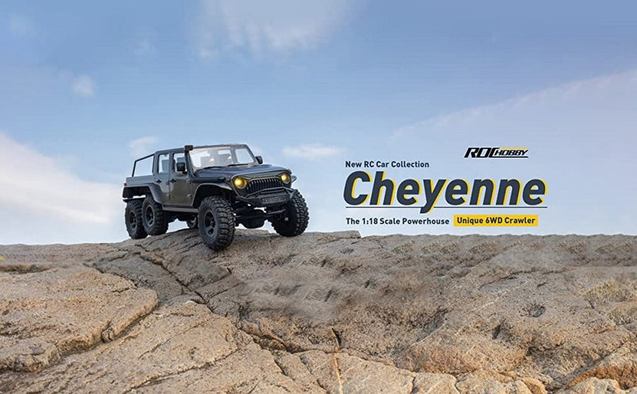FMS 1/18 Scale Cheyenne RC Crawler RTR