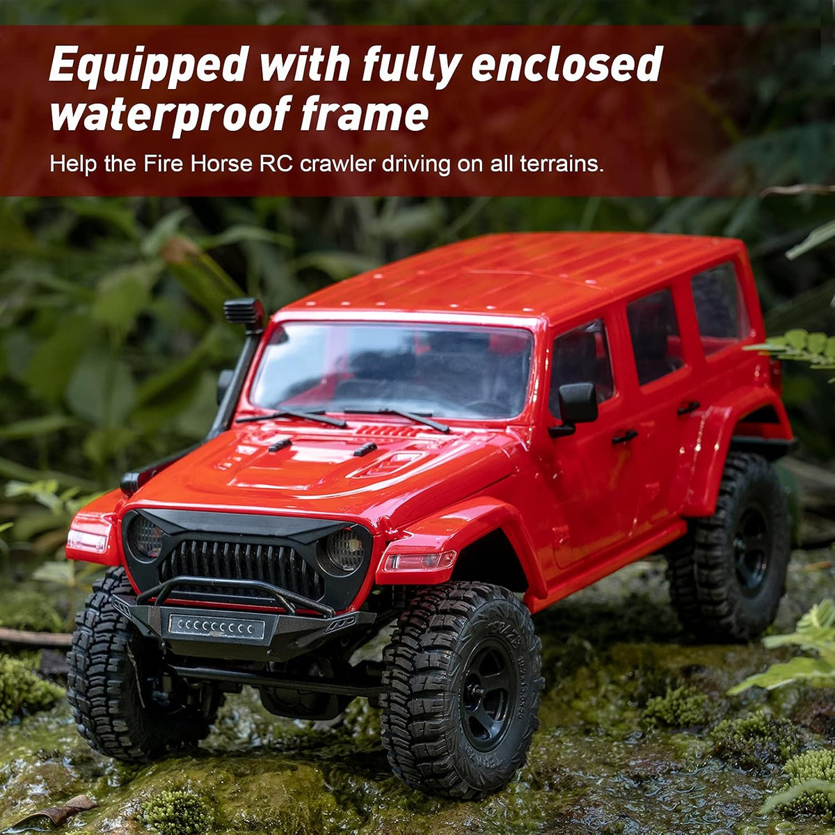 FMS 1/18 Scale Fire Horse RC Crawler RTR