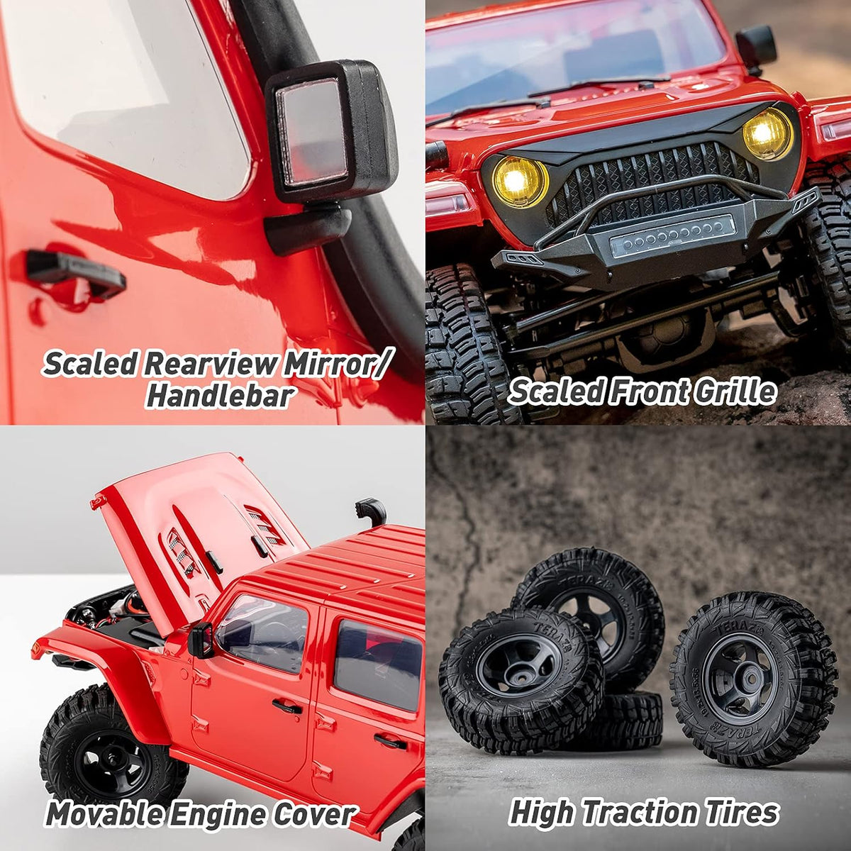 FMS 1/18 Scale Fire Horse RC Crawler RTR