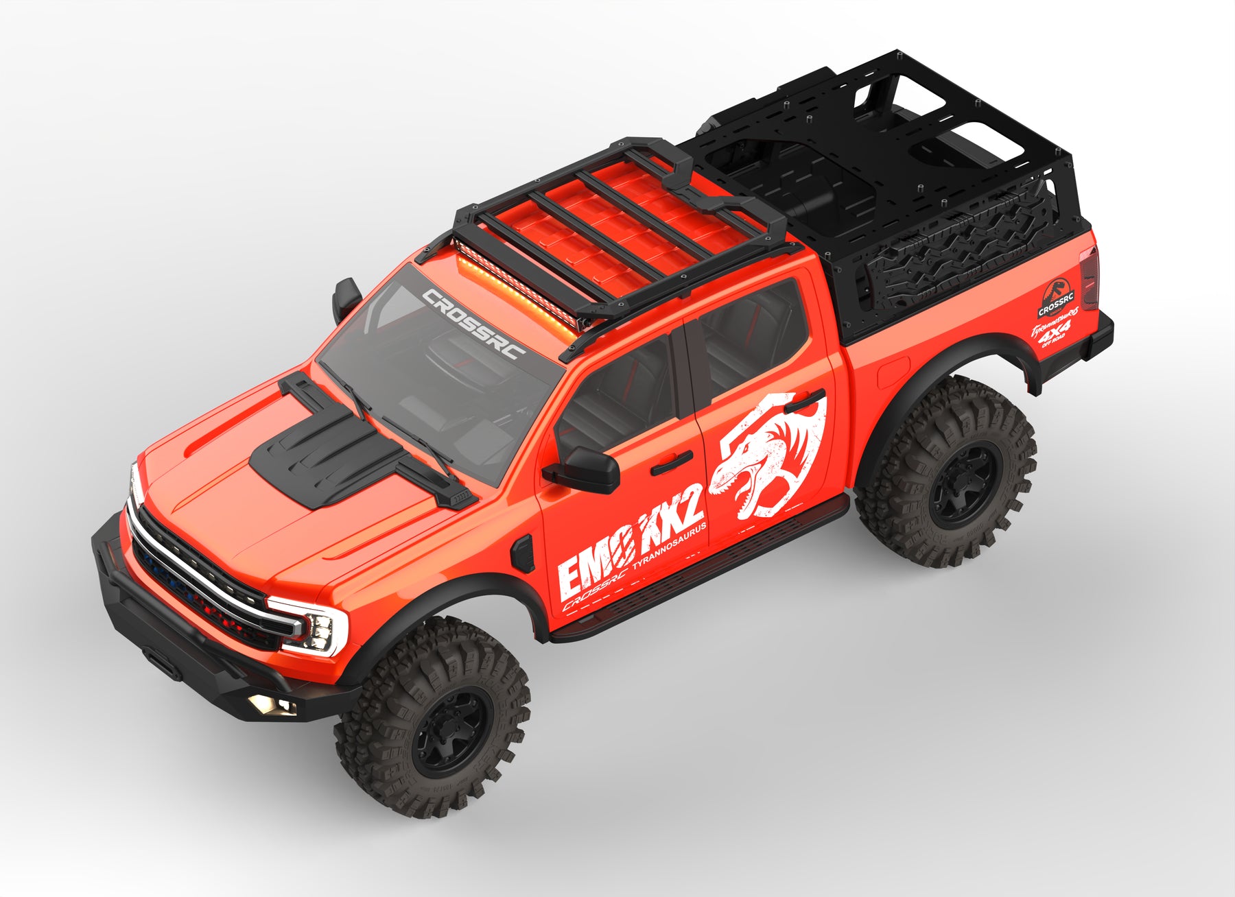 Cross RC EMO XL 6X6 1/8 Scale Crawler RTR - Red