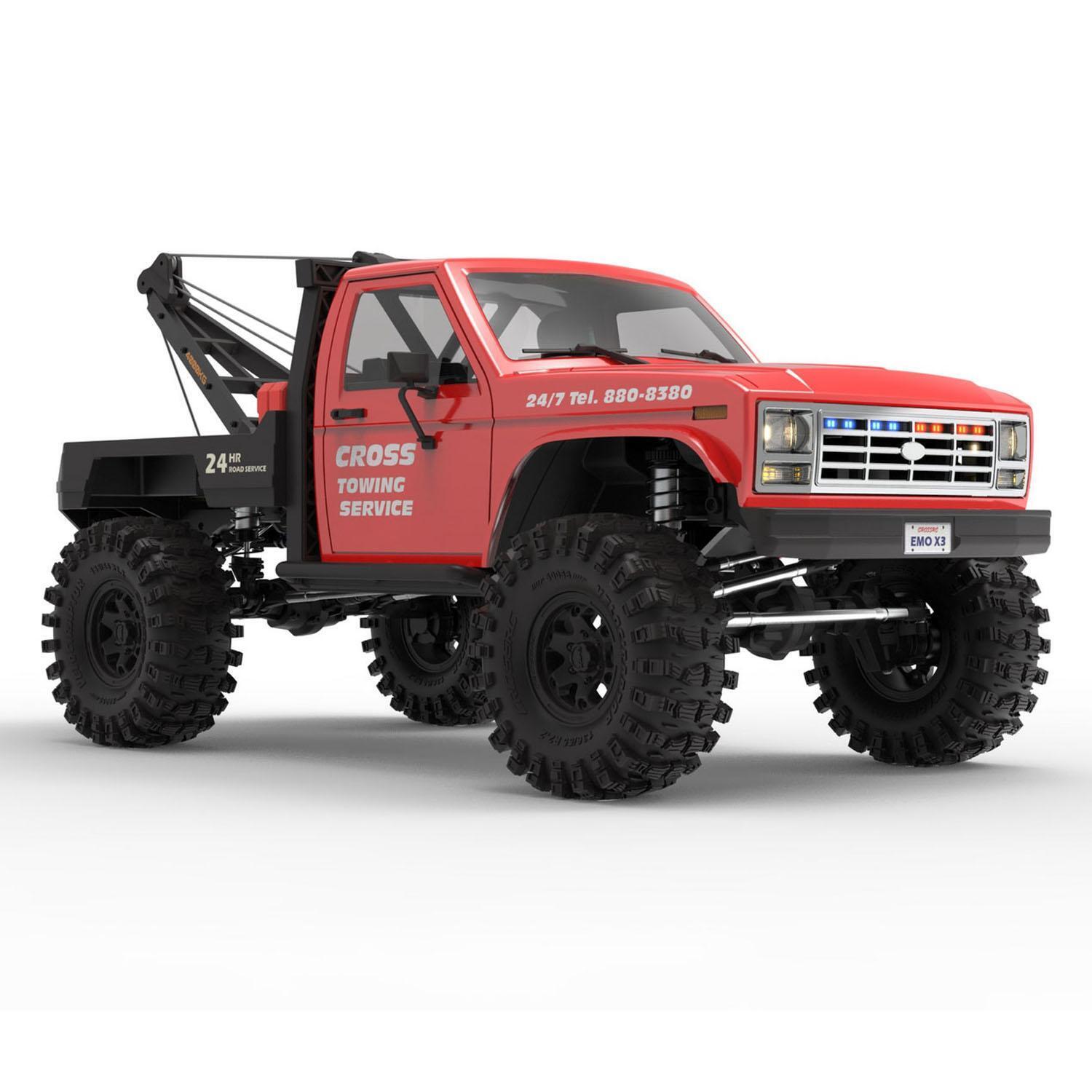 Cross RC EMO XL 6X6 1/8 Scale Crawler RTR - Red