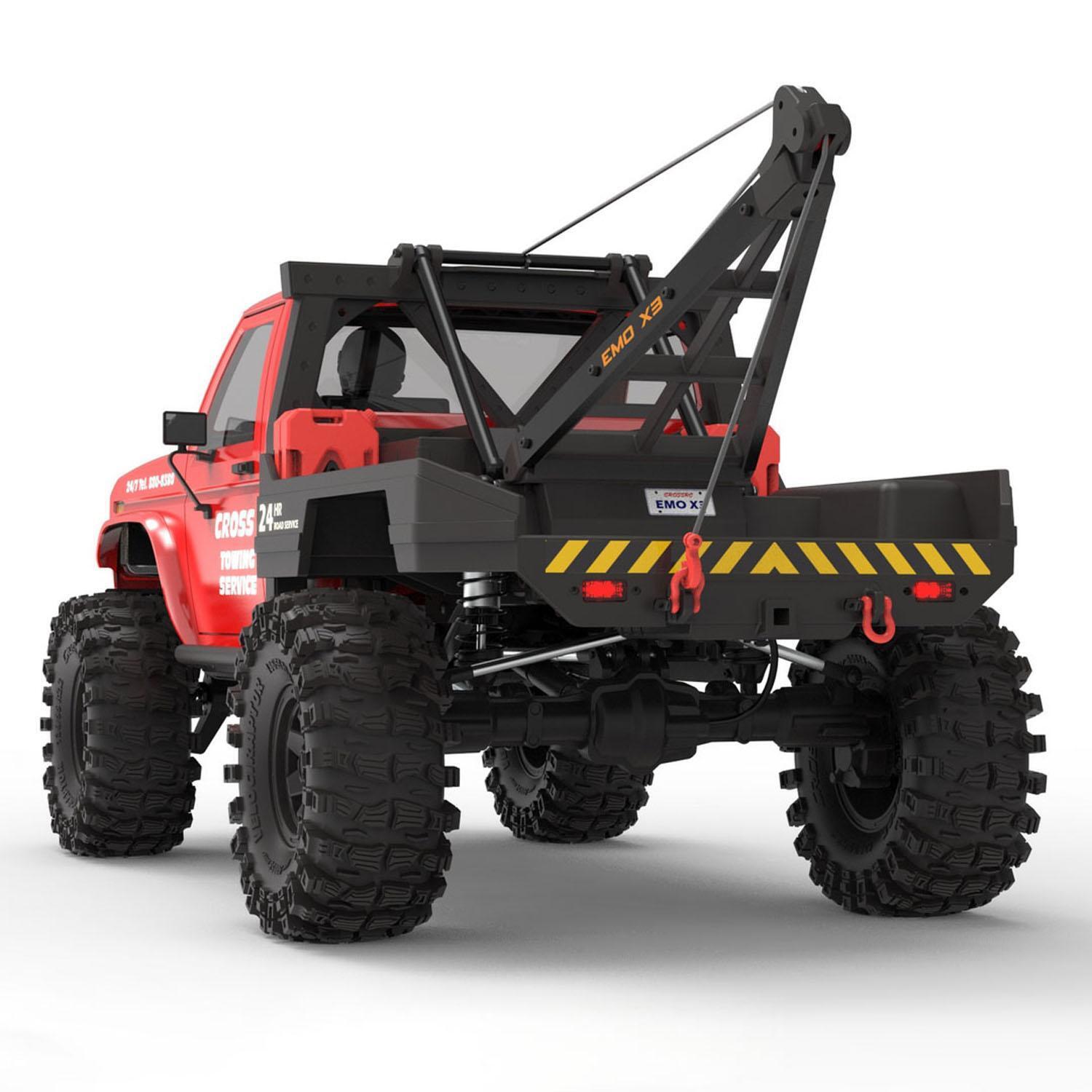 Cross RC EMO XL 6X6 1/8 Scale Crawler RTR - Red