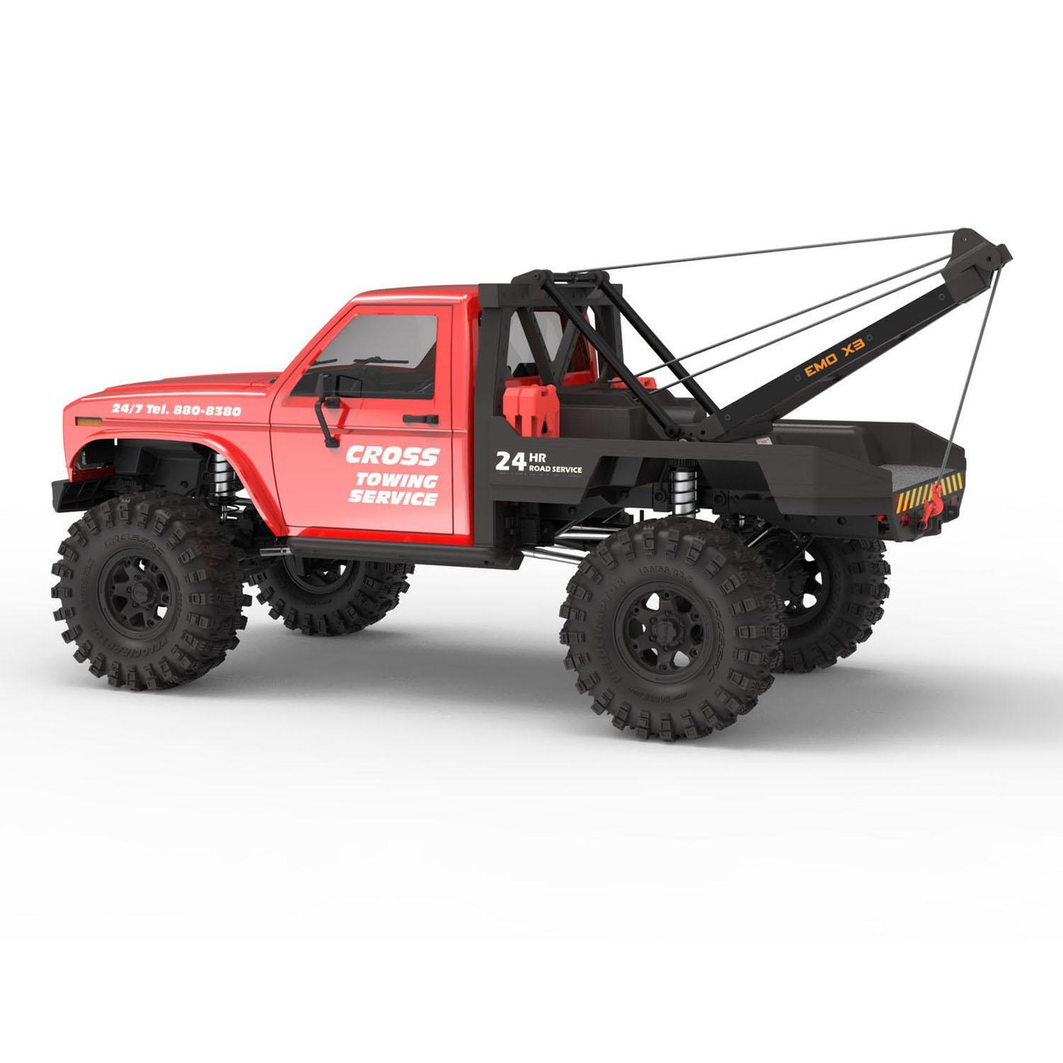Cross RC EMO XL 6X6 1/8 Scale Crawler RTR - Red