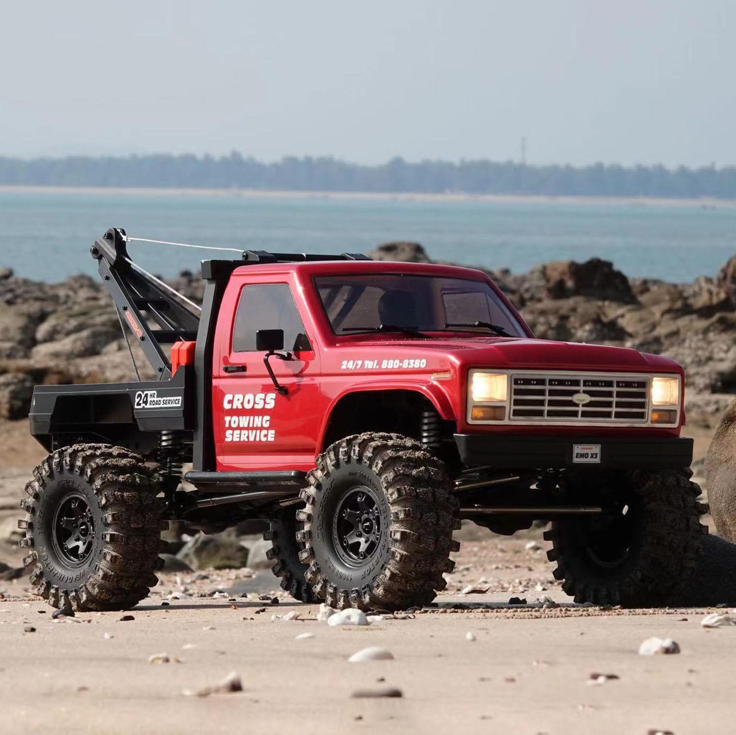 Cross RC EMO XL 6X6 1/8 Scale Crawler RTR - Red