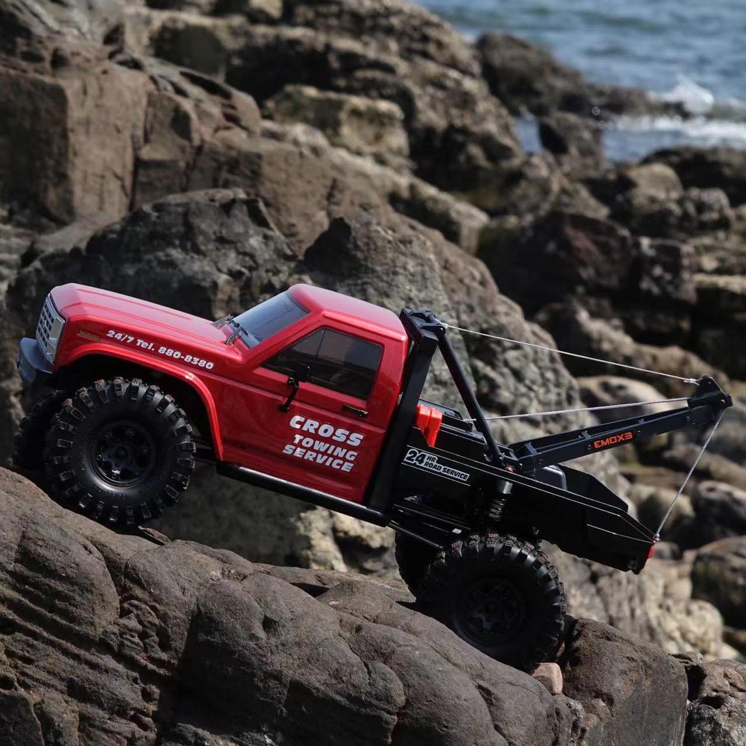 Cross RC EMO XL 6X6 1/8 Scale Crawler RTR - Red