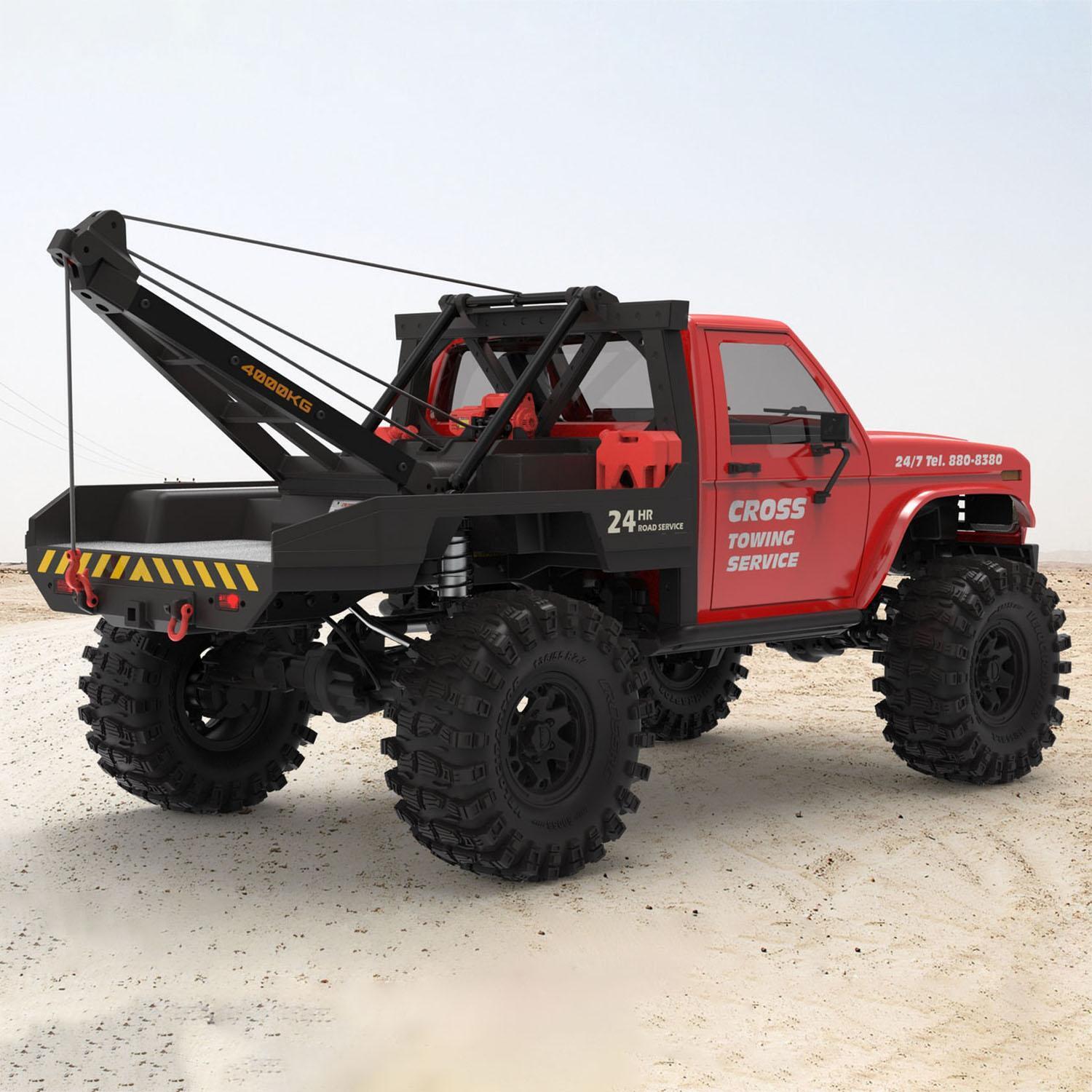 Cross RC EMO XL 6X6 1/8 Scale Crawler RTR - Red