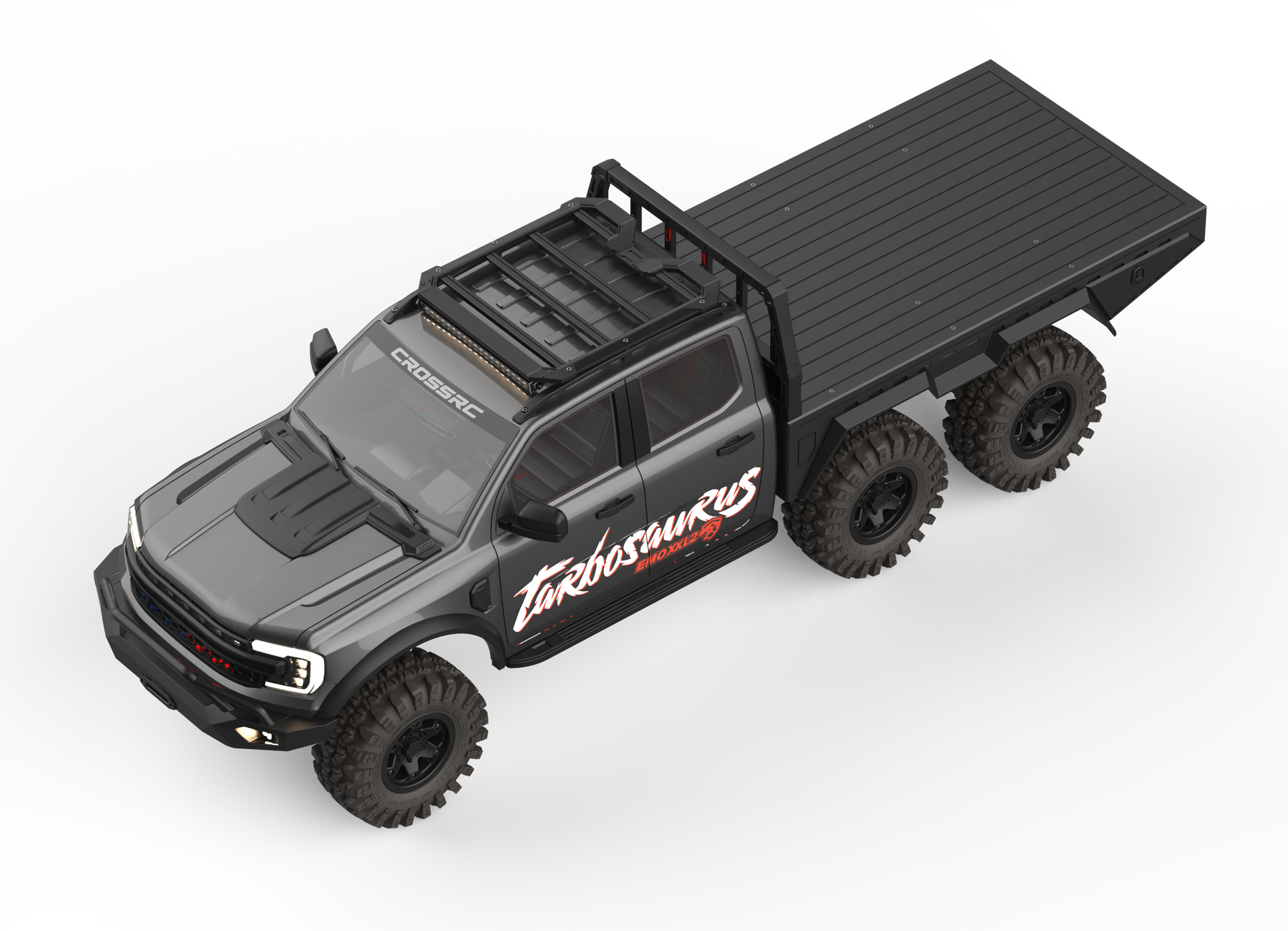 Cross RC EMO XL 6X6 1/8 Scale Crawler RTR - Grey