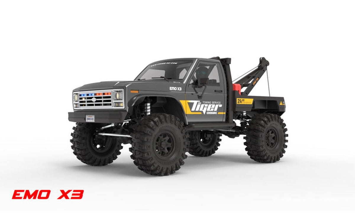 Cross RC EMO XL 6X6 1/8 Scale Crawler RTR - Grey
