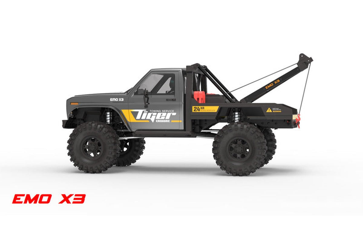 Cross RC EMO XL 6X6 1/8 Scale Crawler RTR - Grey