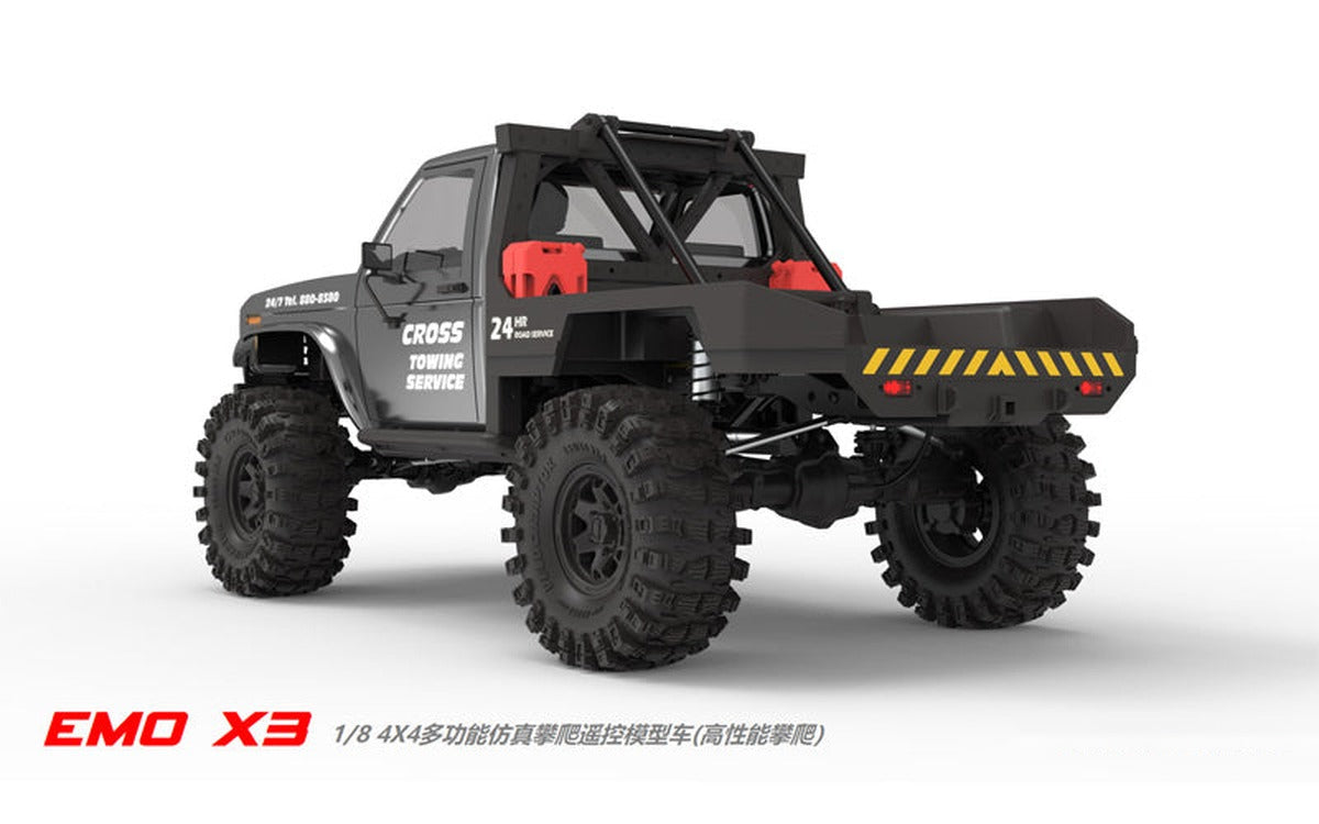 Cross RC EMO XL 6X6 1/8 Scale Crawler RTR - Grey