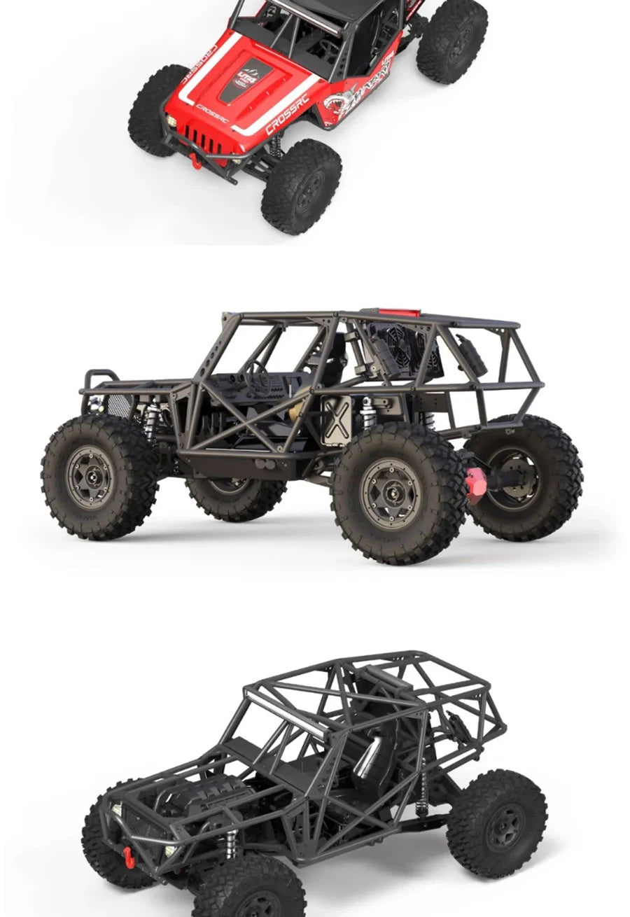 CROSSRC UT4 PRO Tiger Shark 1:7 RC Kletterauto Crossover Hochgeschwindigkeits-Offroad-Fahrzeug