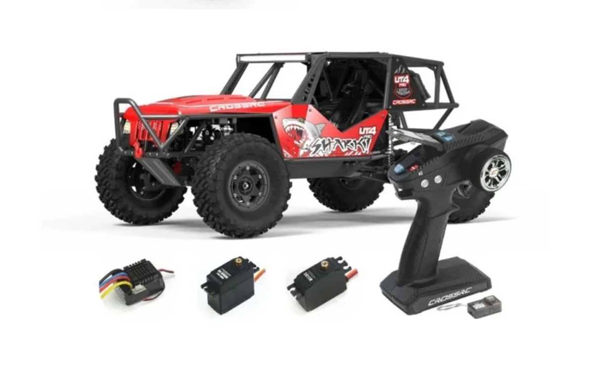 CROSSRC UT4 PRO Tiger Shark 1:7 RC Kletterauto Crossover Hochgeschwindigkeits-Offroad-Fahrzeug