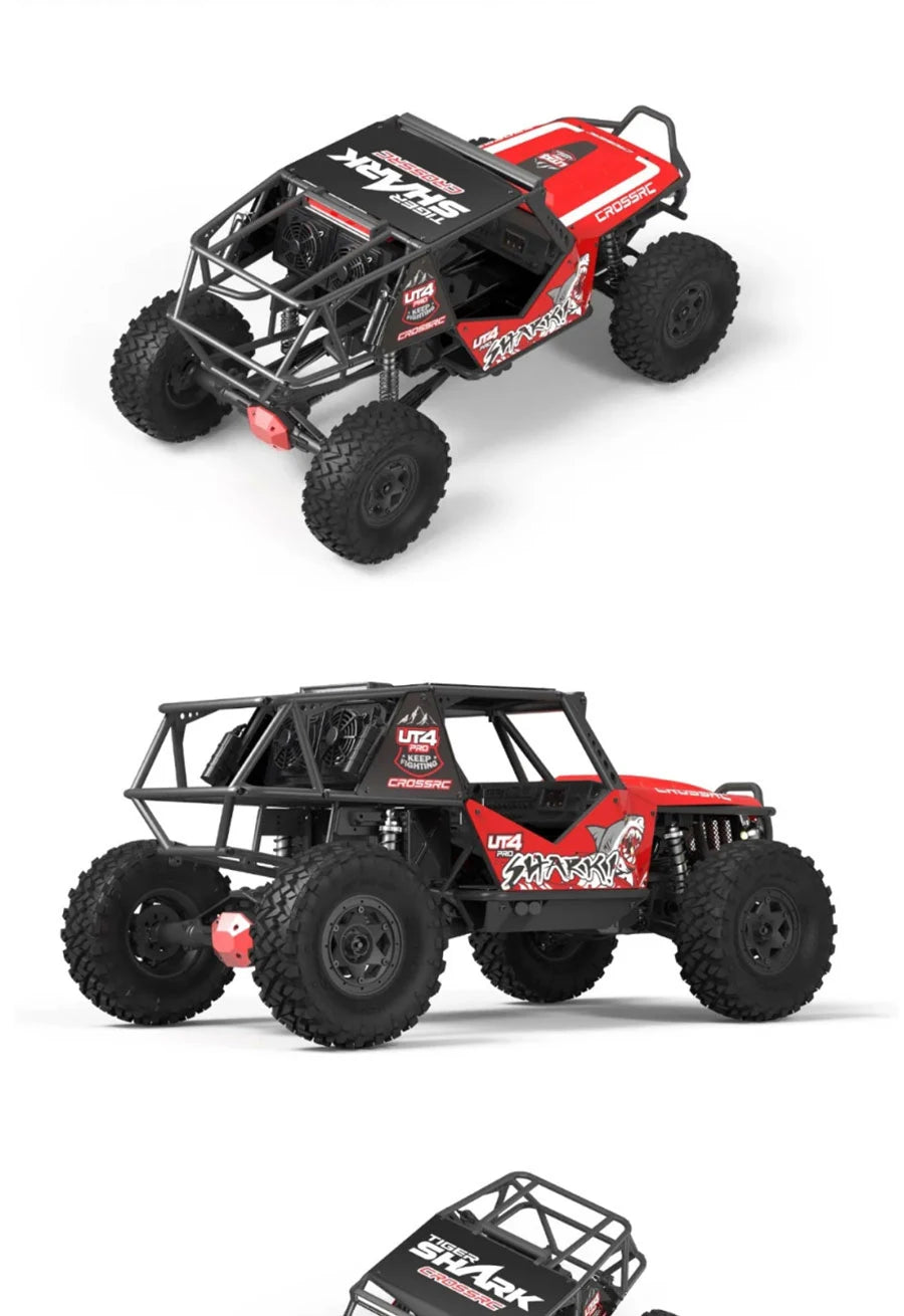 CROSSRC UT4 PRO Tiger Shark 1:7 RC Kletterauto Crossover Hochgeschwindigkeits-Offroad-Fahrzeug