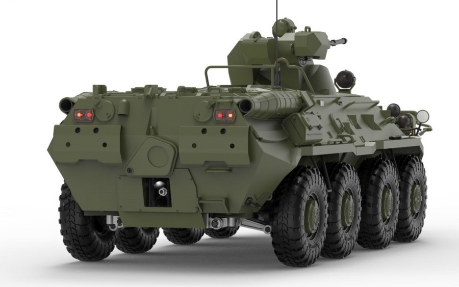 CROSSRC BT8 Rhino 8WD 1:12 RC Simulated Military Vehicle RC Wheeled Armored Car Amphibious Model Toy KIT/RTR