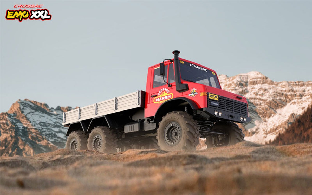 CROSSRC EMO XX Big Dinosaur Sword Dragon Thunder Dragon 1:6 RC Car 4x4/6x6 Climbing Crawler Rally Truck Off-Road Vehicle