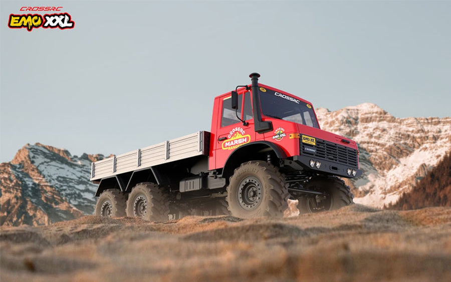 CROSSRC EMO XX Big Dinosaur Sword Dragon Thunder Dragon 1:6 RC Car 4x4/6x6 Climbing Crawler Rally Truck Off-Road Vehicle