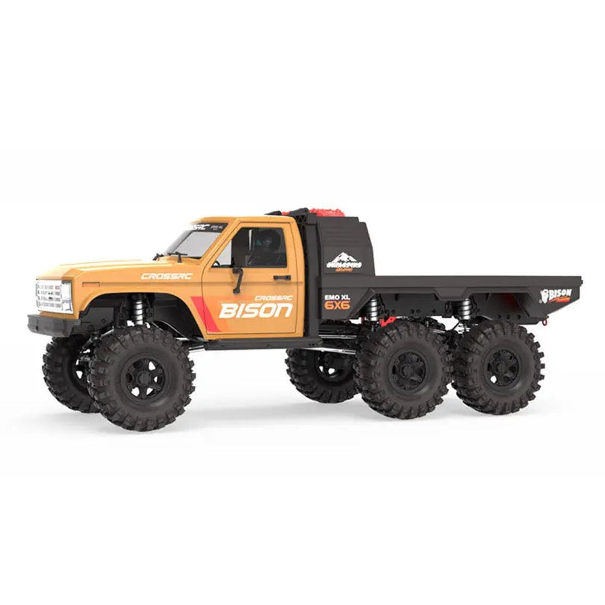 CROSSRC EMO XL Big Bison 1:8 RC Car 6WD 6x6 Climbing Crawler Off-Road Vehicle Electric RC Truck