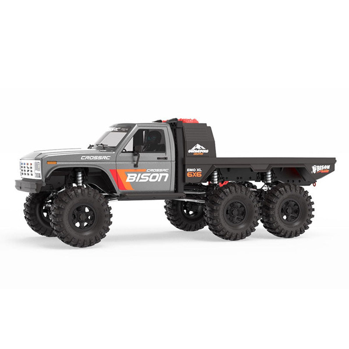 CROSSRC EMO XL Big Bison 1:8 RC Car 6WD 6x6 Climbing Crawler Off-Road Vehicle Electric RC Truck